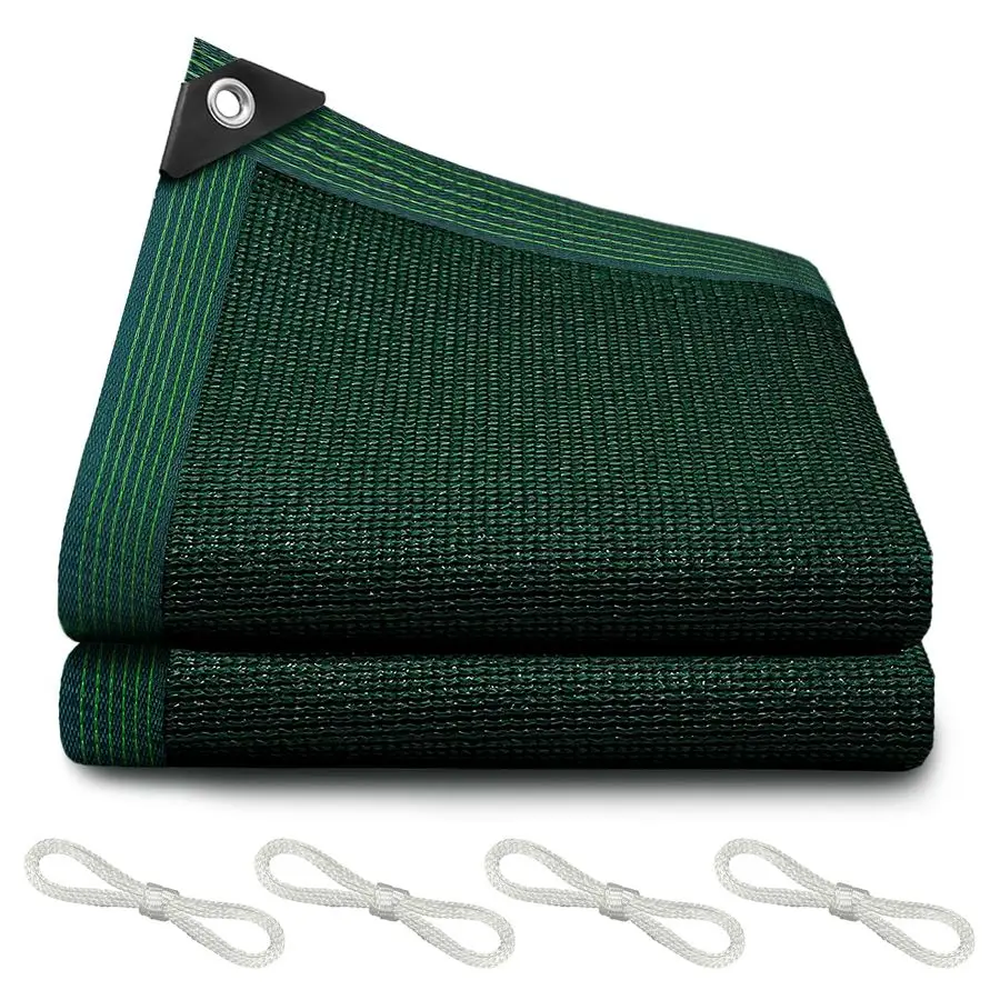 

Blackish Green Shade Cloth, 10x20FT Resistant Garden Sun Shade Net, Durable Mesh Shade Tarp with Reinforced Grommets for Greenho