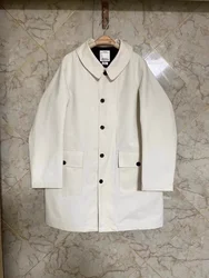 VISVIM MAGASIN COAT Japanese retro heavy wool trench coat jacket