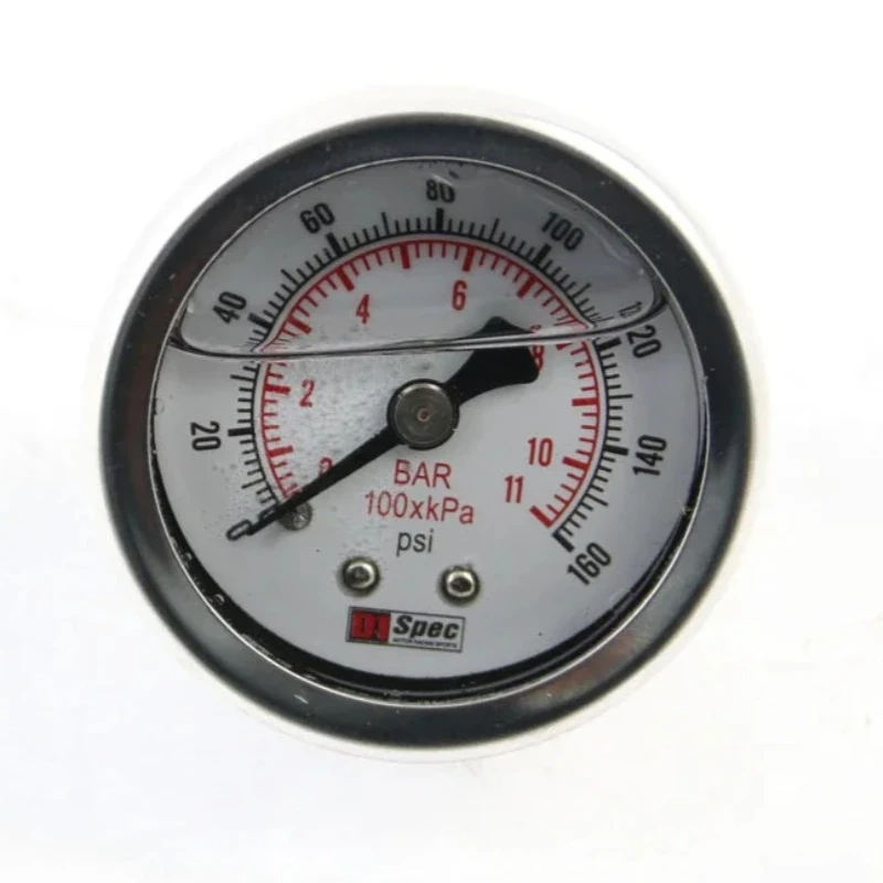 

Automobile Fuel Regulating Valve Pressure Gauge Oil Fuel Gauge Booster Pressure 100 kpa Gauge Pressure 0-160 psi