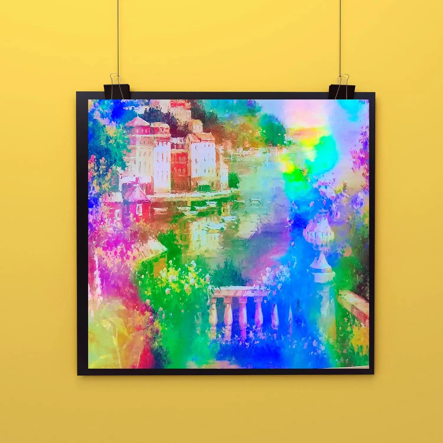 KRYON A4 20 hojas tamaño arcoíris: 8,3x11,7 pulgadas 210x297mm papel adhesivo holográfico brillo película laminada en frío transparente