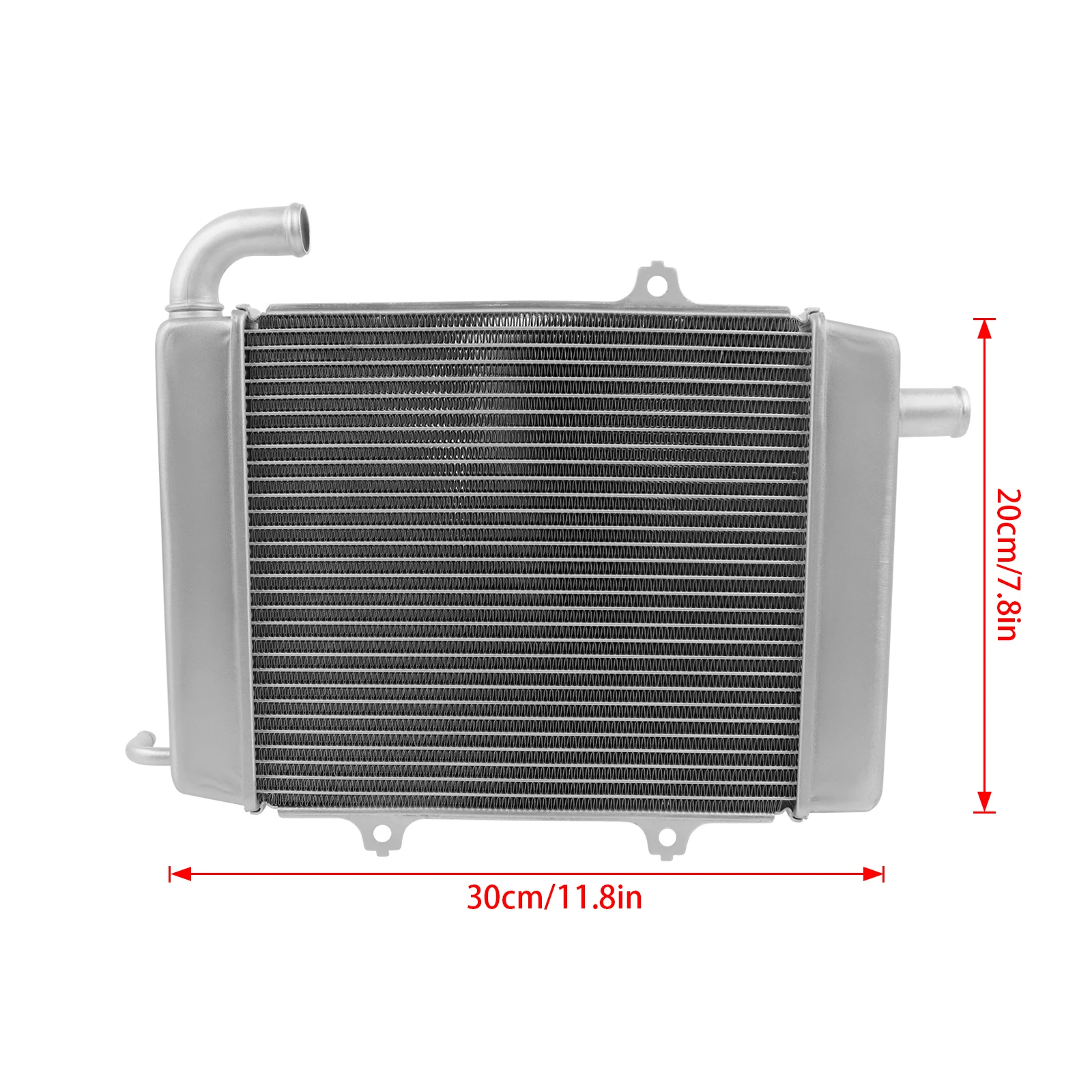 Motorcycle Left Engine Radiator For Honda GL1800 GL 1800 Gold Wing 1800 2018-2023 2024 2025 Aluminum Cooler Cooling Water Tank
