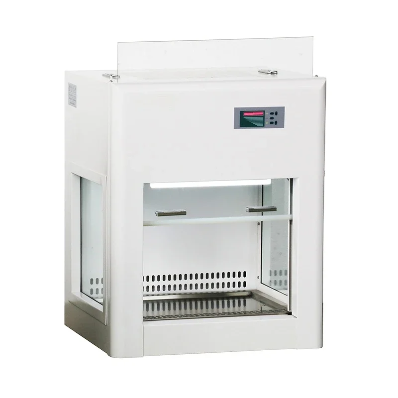 Mini Fume Hood Laminar Air Flow Cabinet Hood Clean Bench with UV Lamp Laboratory School Lab Furniture CJ-600N