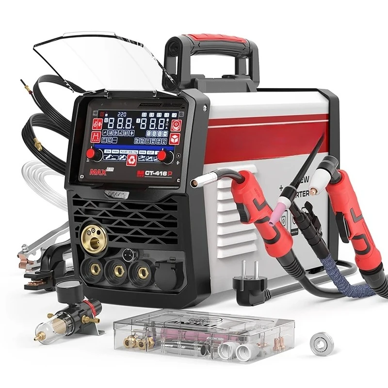 2025 New Arrival 20V MCT-416P 4 In 1 MIG TIG CUT MMA Aluminium Welding Machine