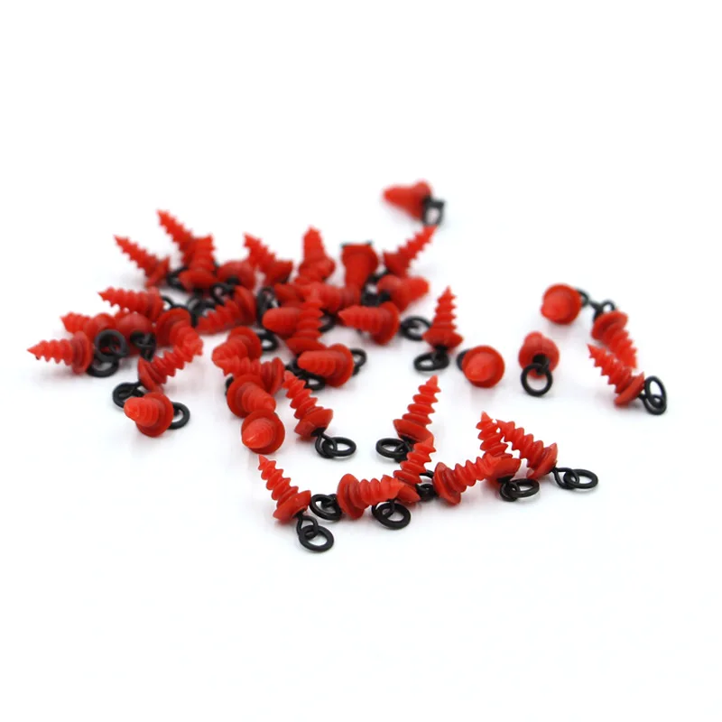 10 قطعة/الوحدة المسمار الصيد خطاف دوار الصيد الملحقات إدراج الطعم الكارب الصيد الملحقات