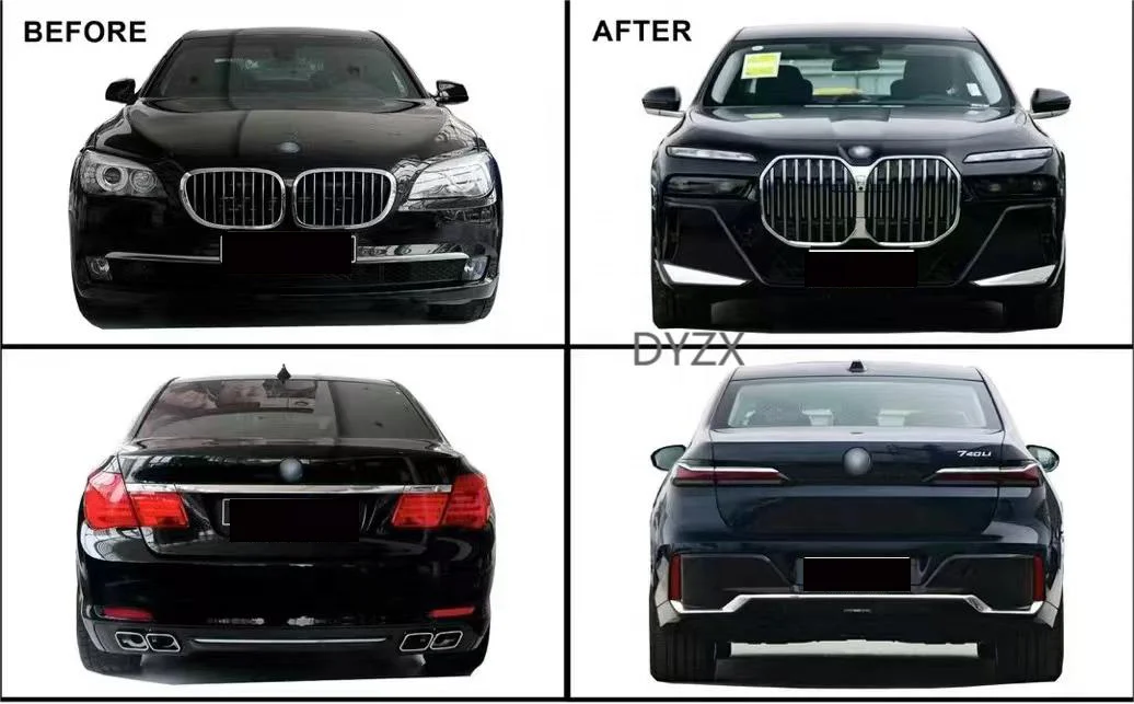 Suitable the for BMW 7 SERIES F02 Car facelift kit Upgrade 2024 G70 M SPORT body kit with headlight and tail light