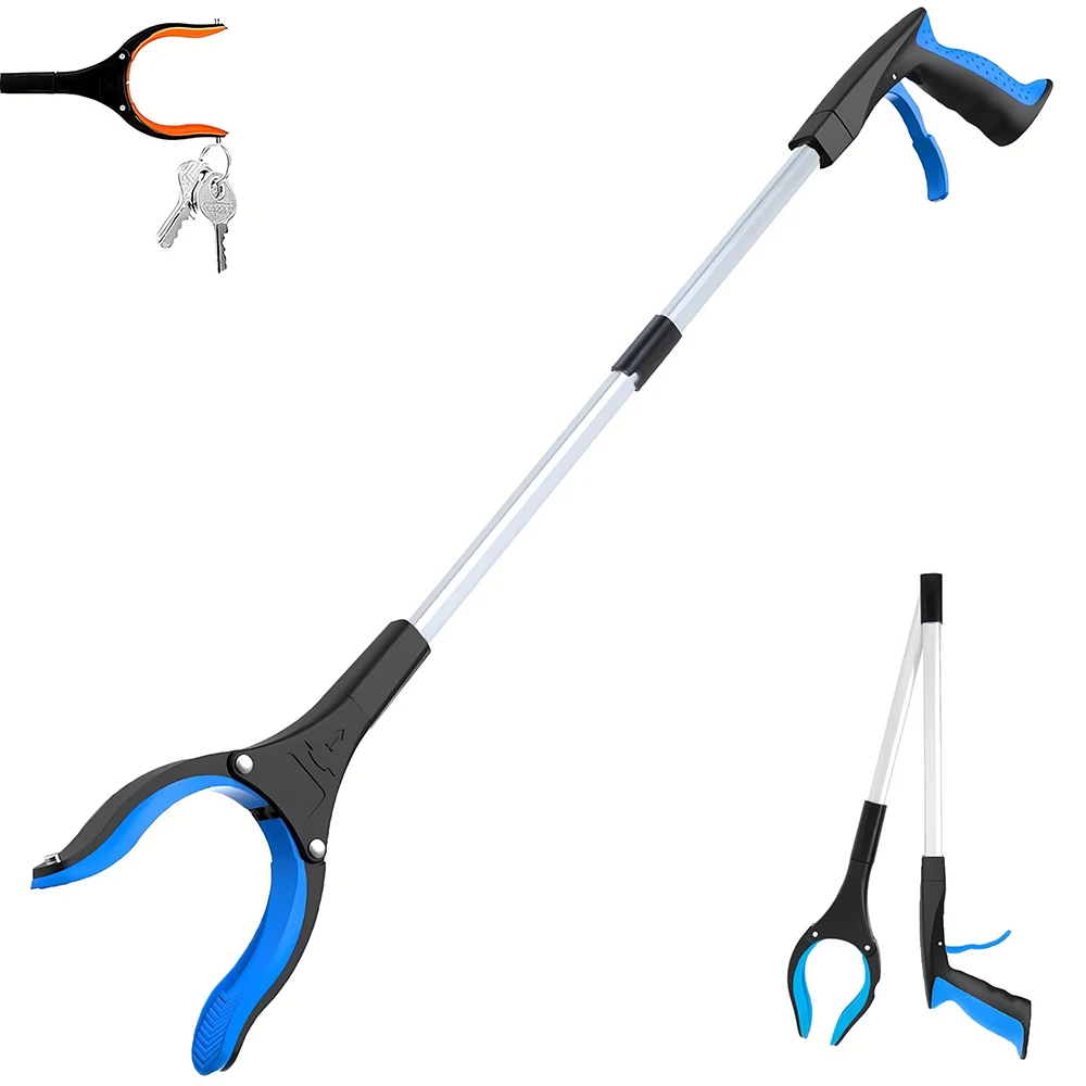 Pince pliable extra longue, ramassage des ordures, aide à la mobilité, aide à la portée, outils à main pour Elmain, 32 pouces, 514ers