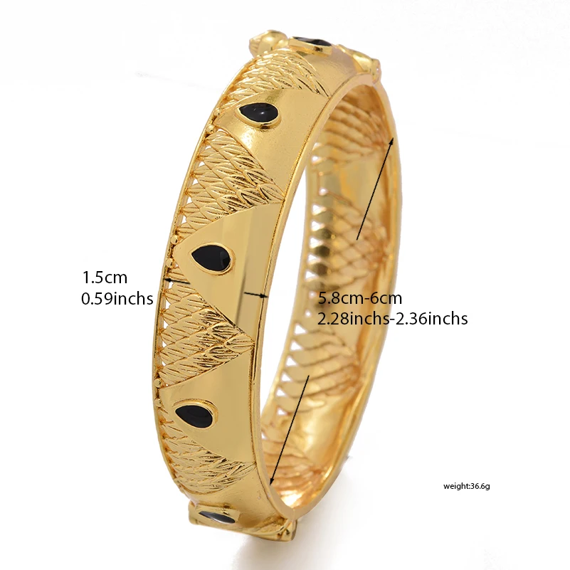 Luxury Indian Dubai Gold Color Bangles For Women Girls Dubai Wedding Bridal Bangles&Bracelet Wedding Bijoux Français Jewellry