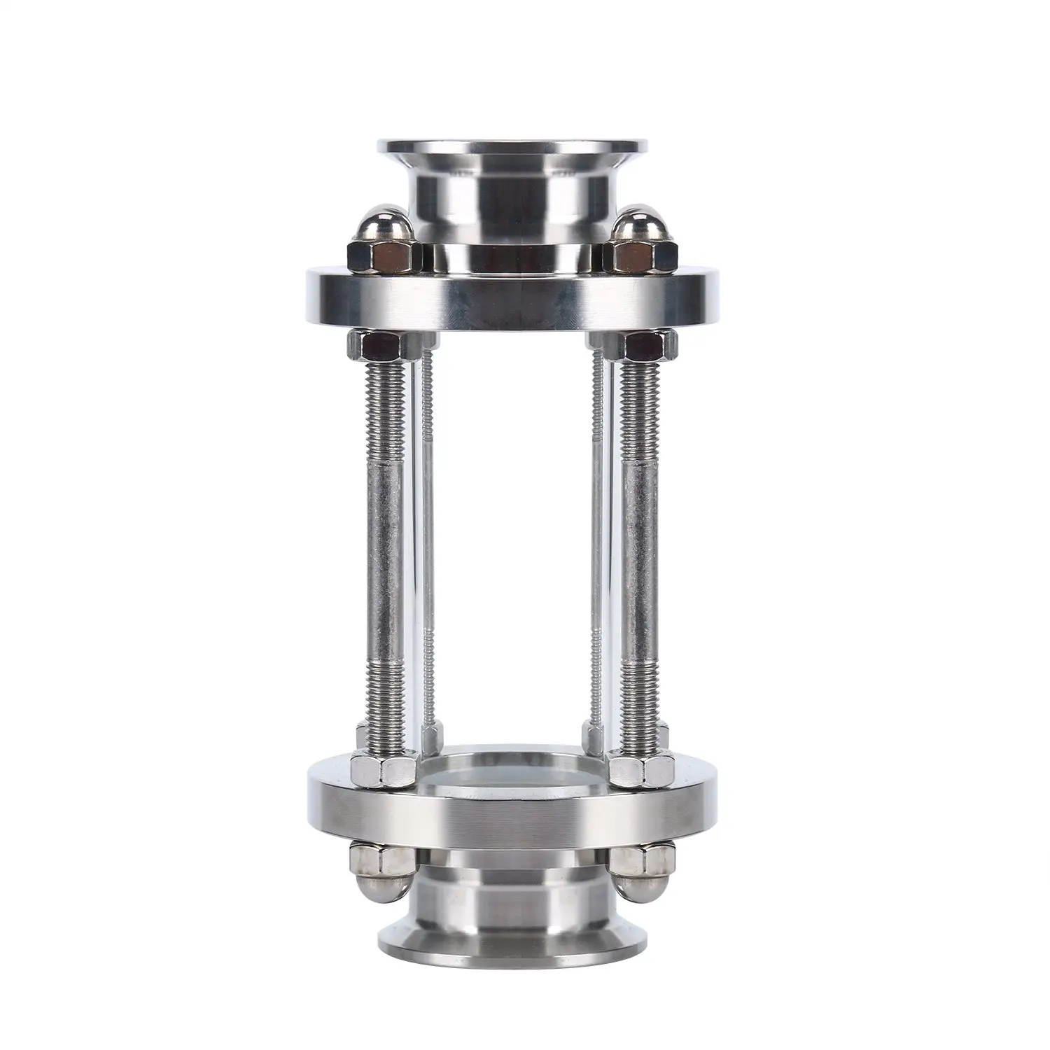 

Sanitary In-Line Sight Glass with Tri Clamp Ends Stainless Steel 304