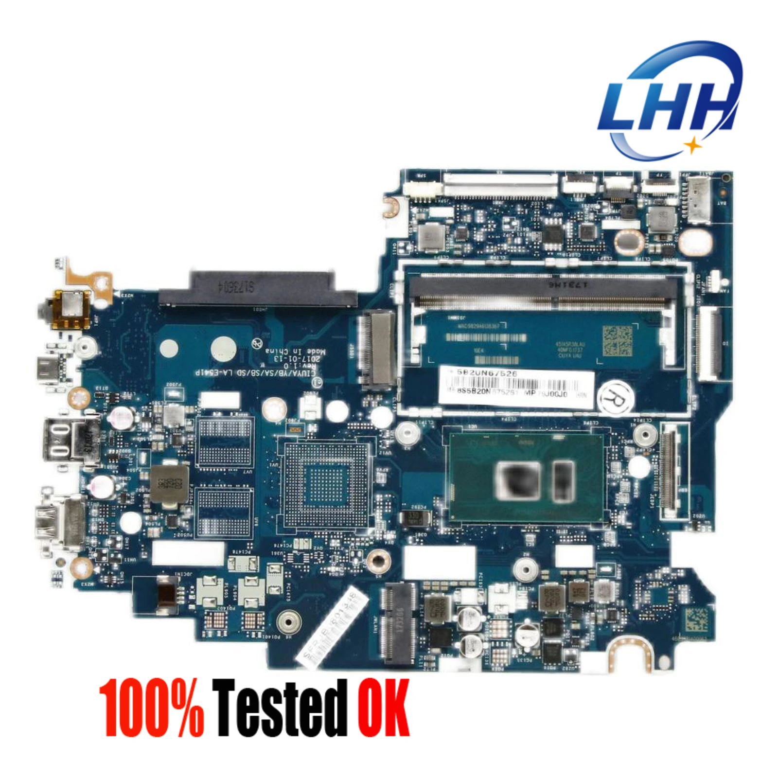 

LA-E541P Mainboard For Lenovo Yoga 520-14IKB ideapad Flex 5-1470 Laptop Motherboard CPU I5-7200U UMA Tested OK