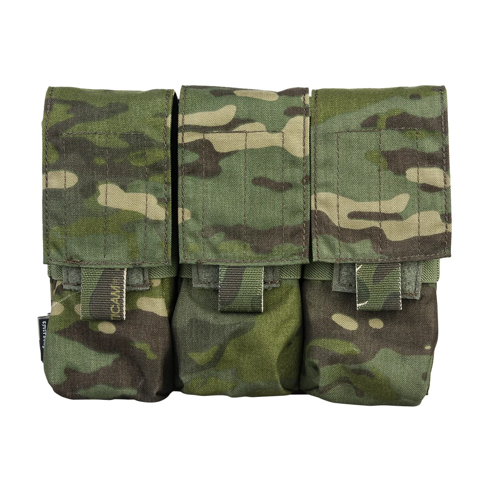 Emersongear LBT Style M4 556 762 Triple Magazine Pouch MOLLE Combat Mag Pouch Paintball Mag Holder Airsoft Gear