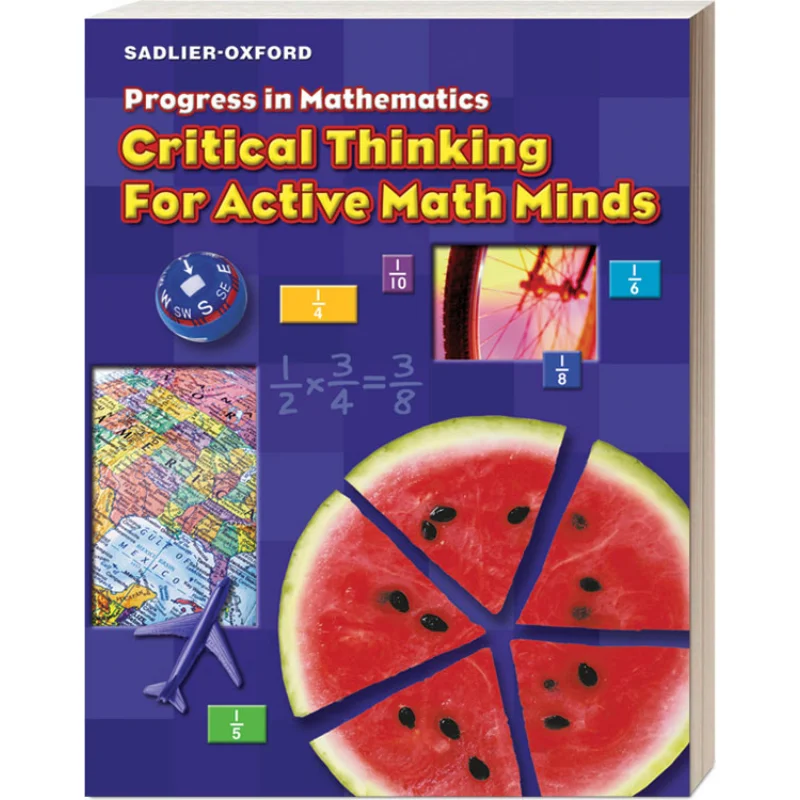 

Прогресс в математике, студенческое издание, критическое мышление для активных математических ума, класс 5 Sadlier Sadlier 9780821581353, книга