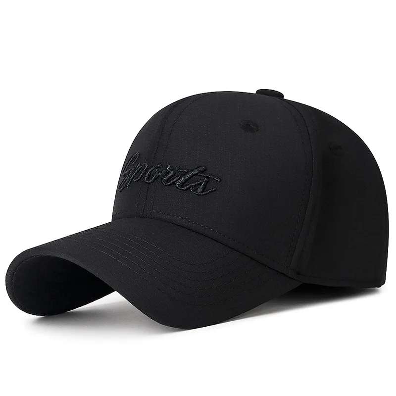 KCZAKA Fitted Cap for Men Back Closed Baseball Caps Casual Letter Stretch Full Closed Hats Hard Top Street Vistor Sun Hat