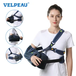 VELPEAU Shoulder Abduction Sling with Pillow for Arm Injury Dislocation Fracture Medical Shoulder Immobilizer Support Universal