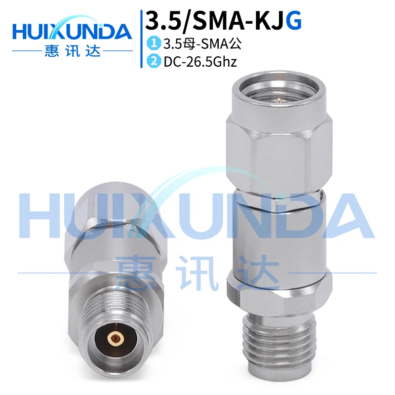 

3.5MM/SMA-KJG Millimeter Wave 26.5G Test Grade SMA Alloy 3.5 Female Adapter SMA/3.5-JKG
