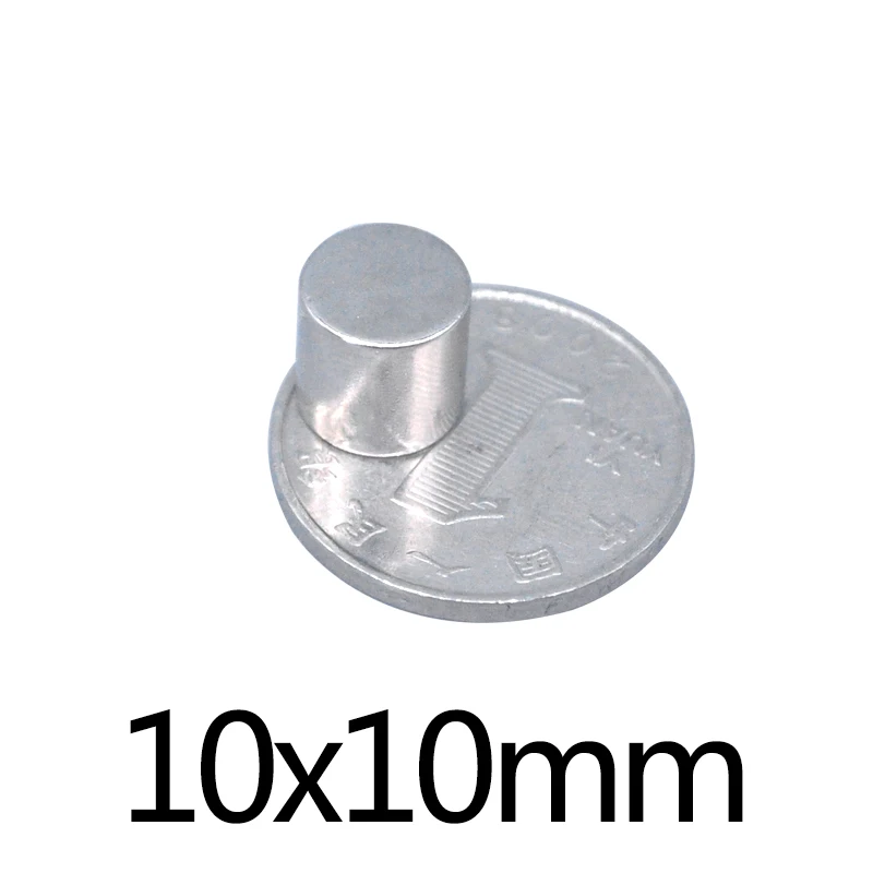 10x10 mm Round Magnet 10x10mm Powerful Magnets  10mmx10mm For Home Refrigerators, Offices DIY 10*10 mm