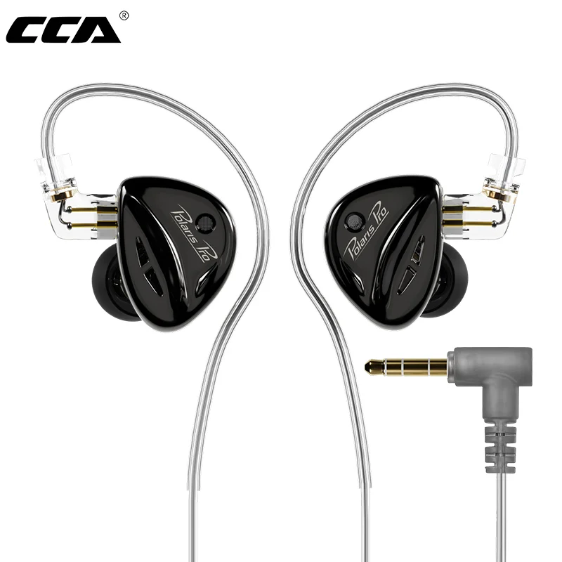 CCA Polaris Pro HiFi Earphones Dynamic Driver Wired Tuning Switches Stereo Bass Sound Sport Headset Music Gaming Headphones
