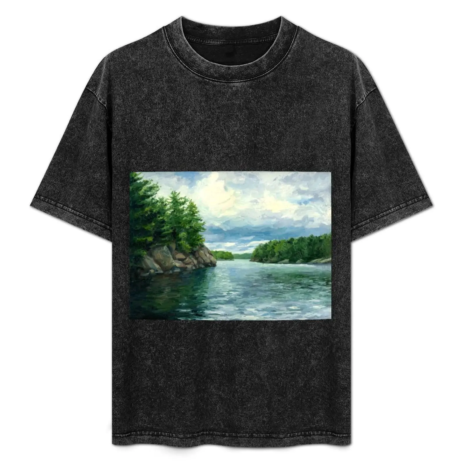 

Northern Lake T-Shirt croswit shirt man clothes shirts graphic tees clothing for men