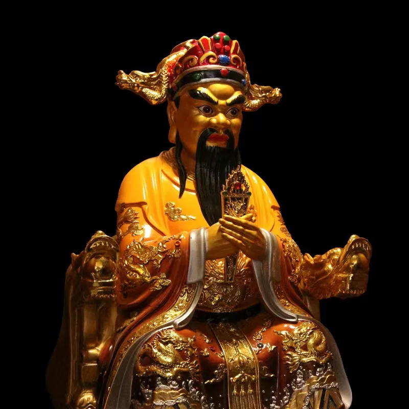 Guangji Drachenkönig, Bodhisattva, Maitreya Buddha, Gottstatue, fünf Herr Buddha Statue Ornament – Detail 3