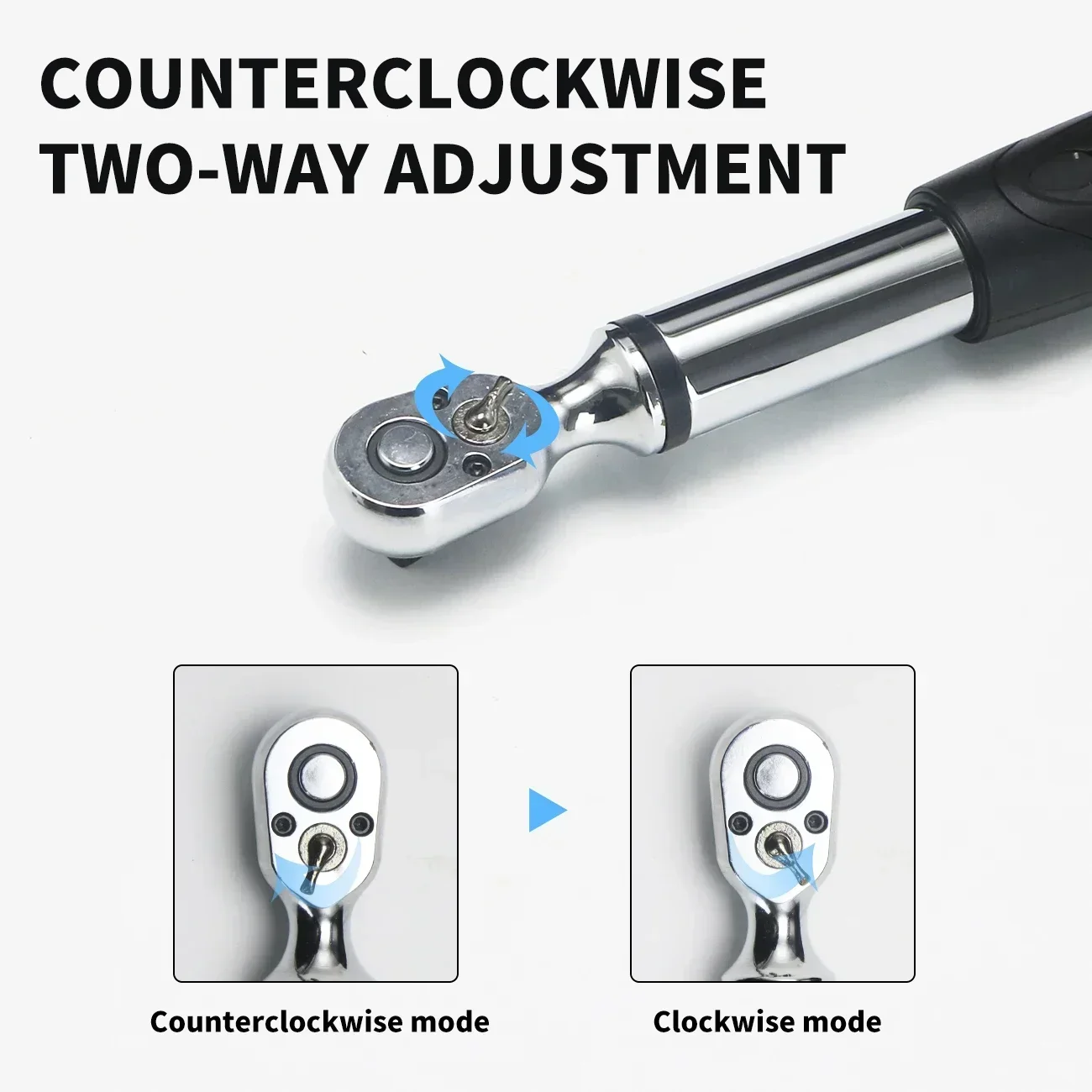 Shahe Llave dinamométrica digital grande de 3/4" Llave dinamométrica electrónica ajustable con zumbador y flash LED ± 2,5% AWG de alta precisión