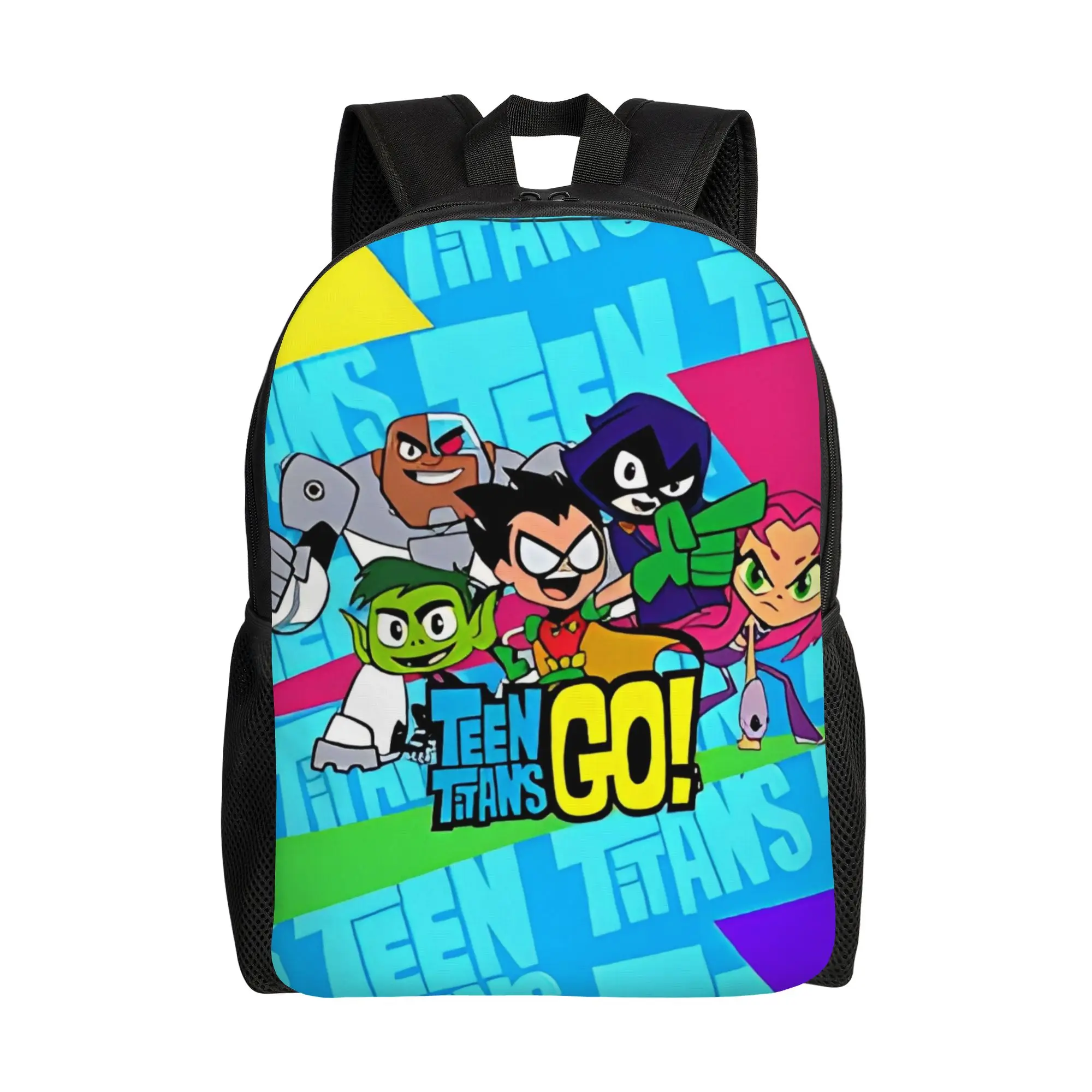 

Модный рюкзак Teen Titans Go Team, спортивный студенческий рюкзак для работы, для мужчин и женщин, холщовые сумки для ноутбуков и компьютеров