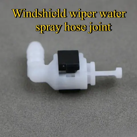 폭스바겐 마고탄 티구안 골프 아우디 A4L 자동차 앞유리 와이퍼 스프레이 파이프 조인트 자동차 부품 액세서리에 적합한 2개