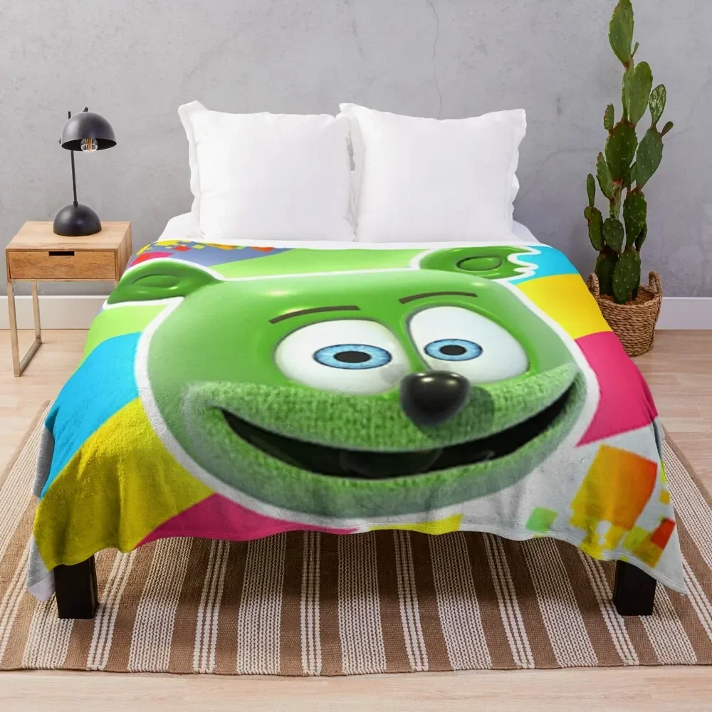 Gummibar (the Gummy Bear) Throw Blanket Heavy Blanket Bed covers Decorative Sofa Blanket