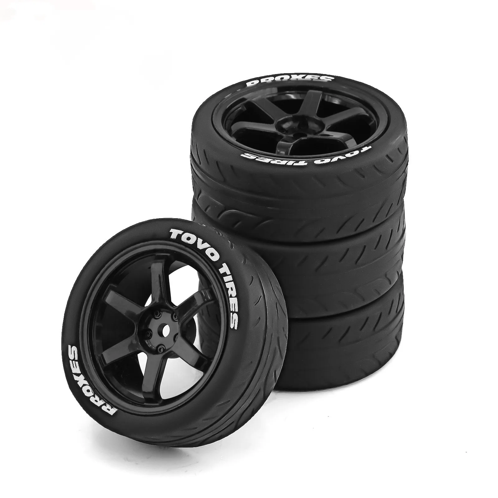 4pcs black