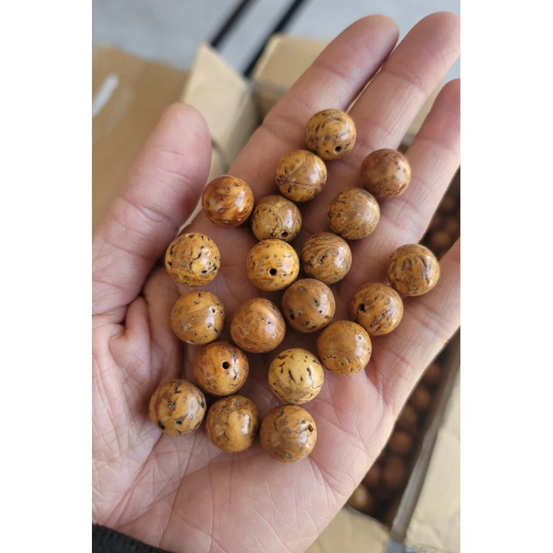 Longans Bodhi Polishing Scattered beads Eighteen Seeds Beads accessories 13mm Individual bodhi beads