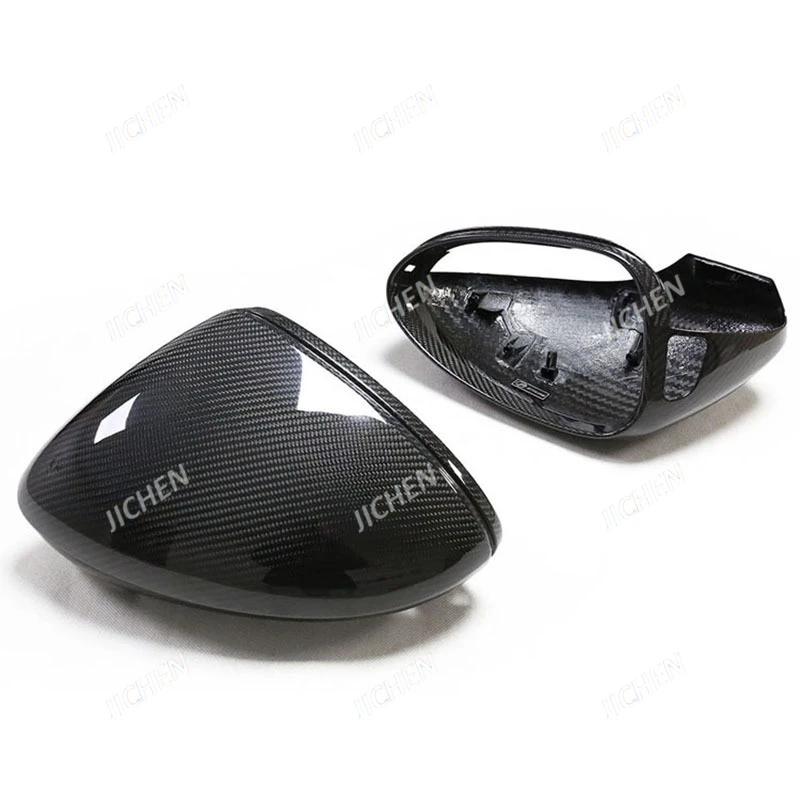 

For Porsche Panamera 971 Dry Carbon Fiber Replacement Mirror Case Rear Mirror Запчасти На Мойку Karcher
