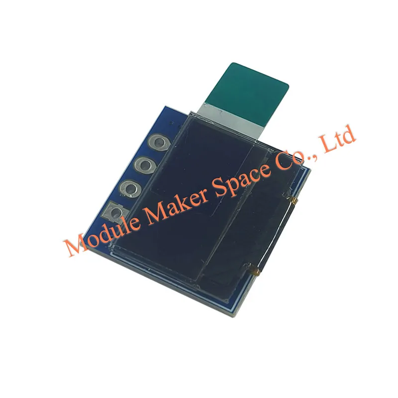 Módulo de exibição OLED de 0,49 polegadas SSD1315 64x32 Interface I2C Branco Monocromático - Módulo de tela LCD pequena COG de 4 pinos