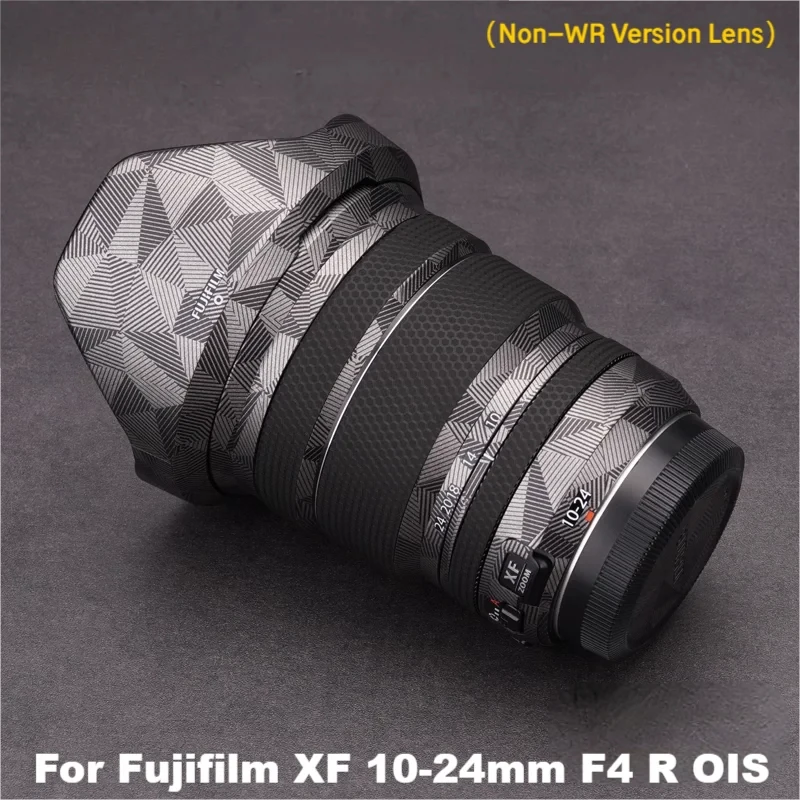 For Fuji Fujifilm XF 10-24mm F4 R OIS Decal Skin Vinyl Wrap Film Camera Lens Body Protective Sticker XF10-24 XF10-24mm 10-24 F/4