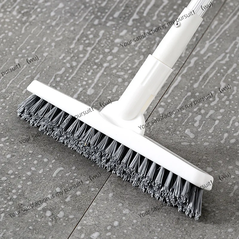 Toilet bathroom brush Long handle hard bristle cleaning brush Toilet tile seam