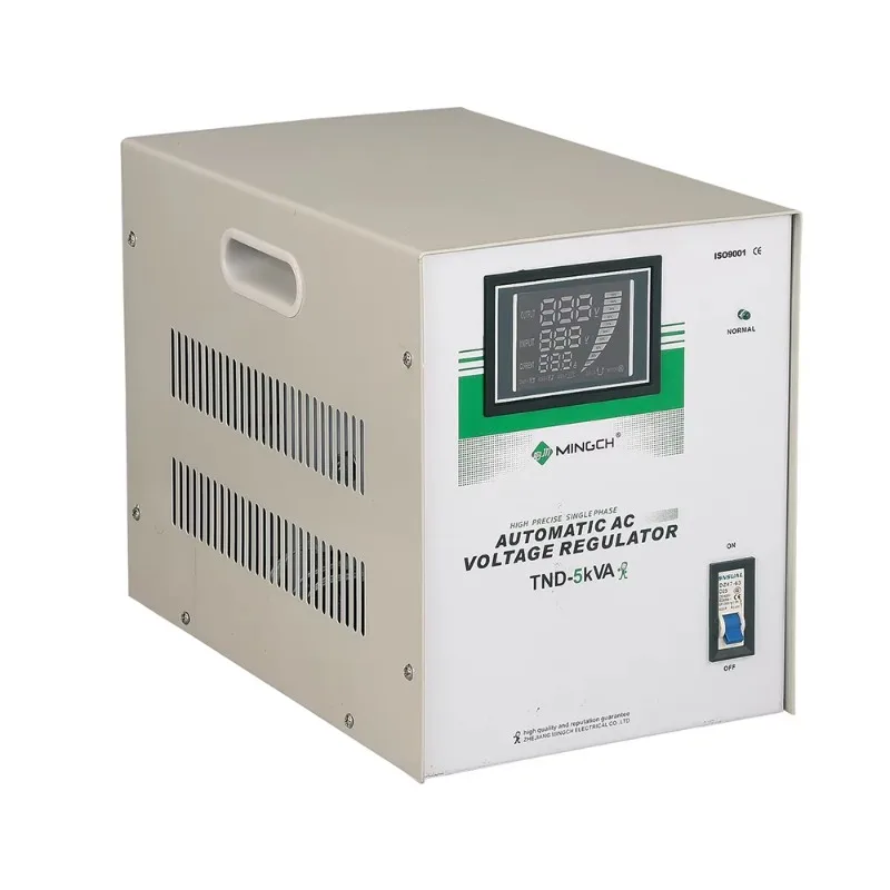 Servomotore monofase AVR 5000VA Stabilizzatore regolatore di tensione automatico 5000W 6000W 220V 6KW per computer da forno