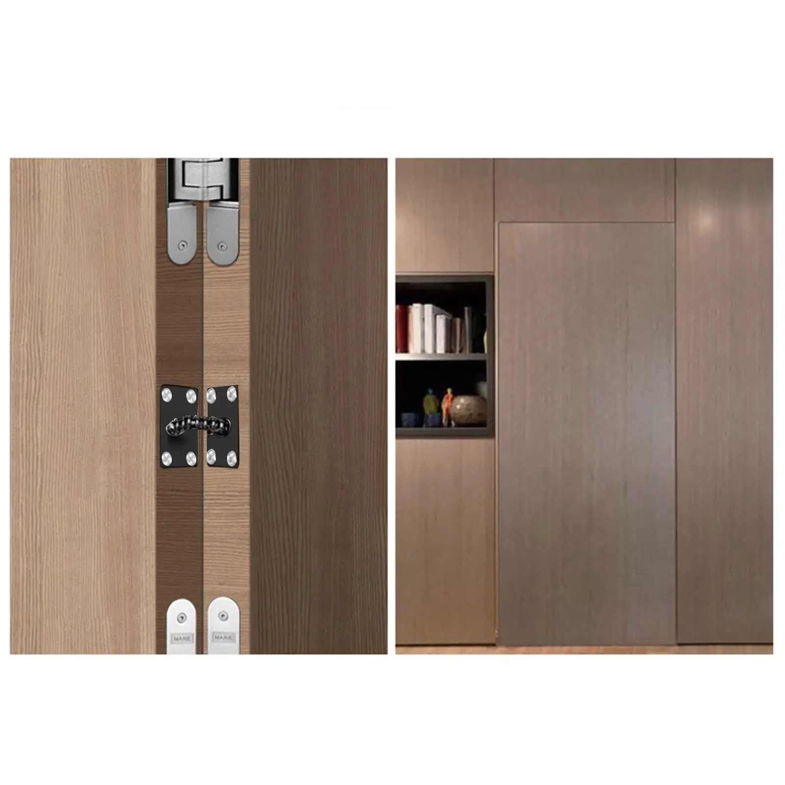 Invisible Door Closer Hidden Door Concealed Door Closer Automatic Door Closer for Kitchen Bedroom Hotel Home Accessories