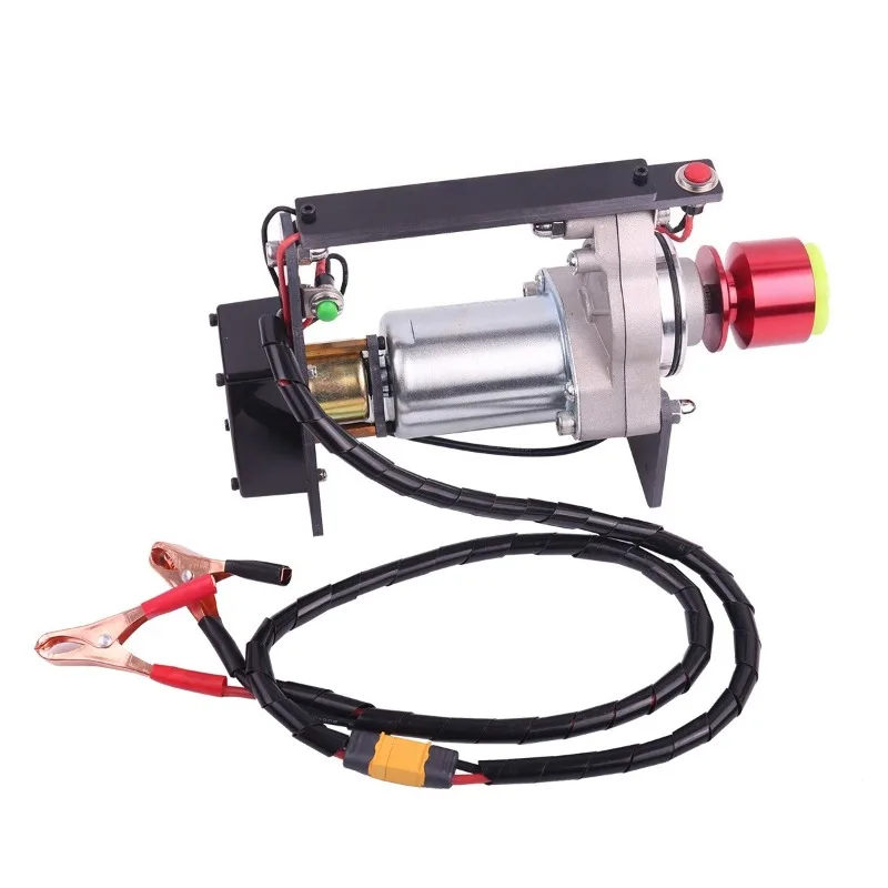 TOC80 Mini Electric Starter RC Engine Glow Plug Starter Fixed-Wing Helicopter Model Aircraft Hobby Power Tool Accessories