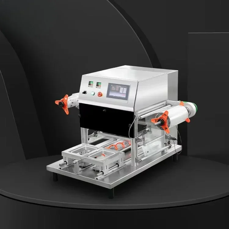 Machine/2 or 4 Cups Come Out One Time Cup Sealing Machine for SaleAutomatic Jelly Cup Filling Sealing
