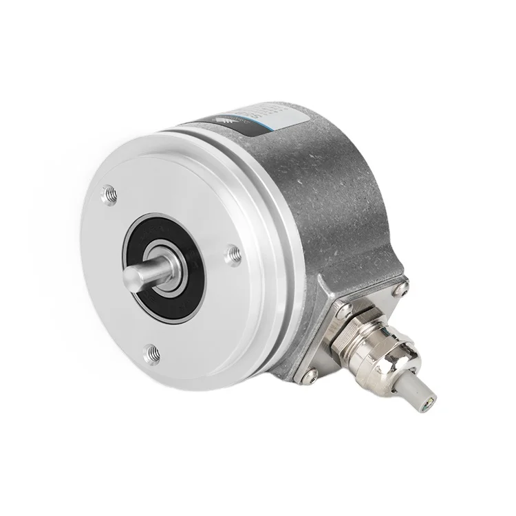 

Hengxiang SM58 58mm outer diameter multiturn encoder RS485 solid shaft 6/8/10mm 32 bits