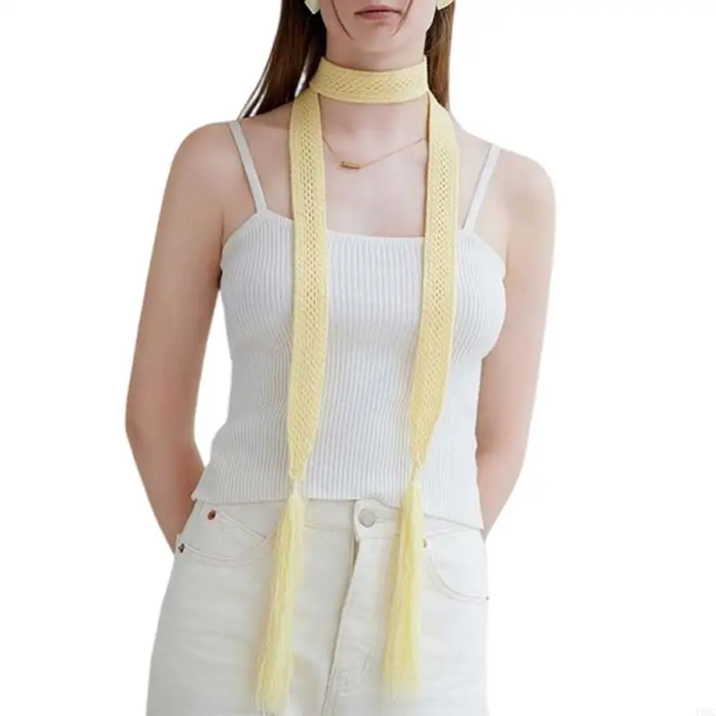 49MC Autumn Spring Long Stickiness Edición Decoración Pequeña bufanda