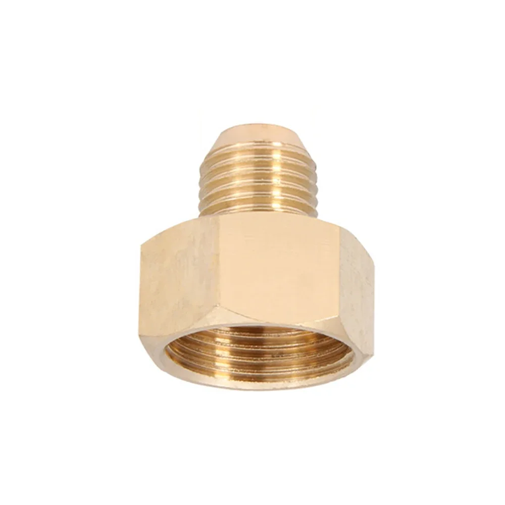 Female M22 to M14 Male Adaptor Pressure Washer Gun Hose Connector Brass Fitting