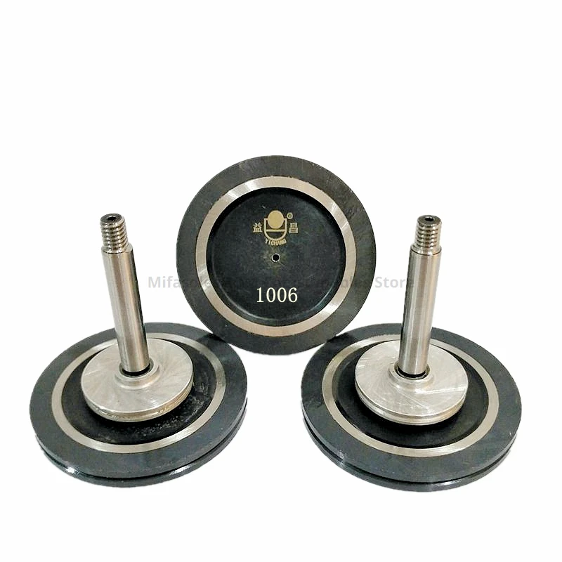 Imagem -04 - Diamante Gem Guia Roda Polia Rolo Fio Cortado Peças para Máquina de Corte de Fio Wedm Preto 1006 Od40 x L38.5 mm Par