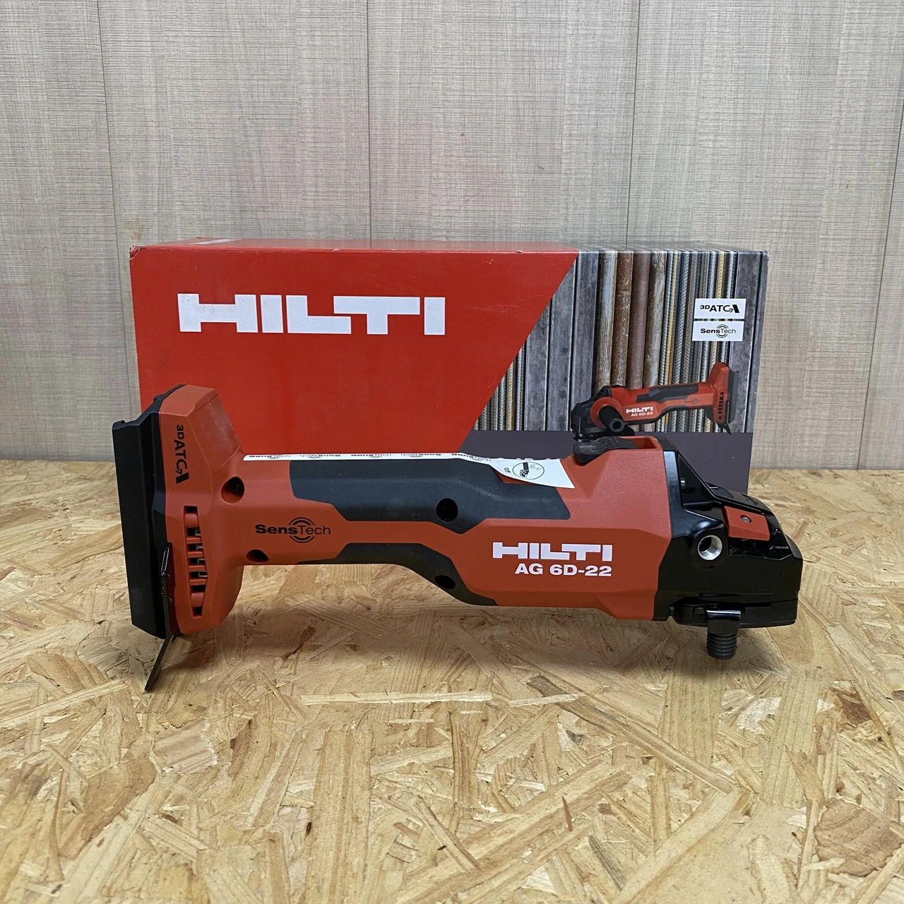 Nuovo smerigliatrice angolare senza spazzole a batteria NURON HILTI AG 6D 22 5 ATC agli ioni di litio da 5 pollici - Solo corpo