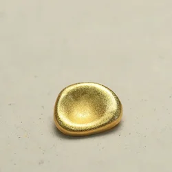 5pcs Fashionable Metal Buttons Beautiful Plating Metal Gold/Silver Shank Buttons Clothes Sewing Accessories