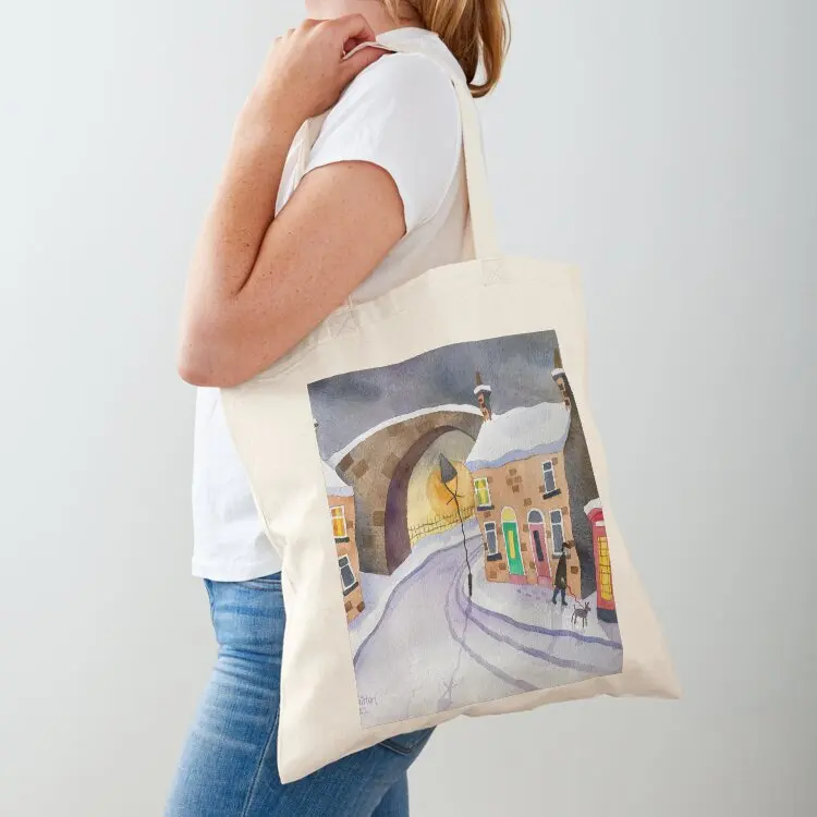 

Daybreak ( after the snow) Tote Bag shopping bag large tote bag reusable grocery bags Lady bags