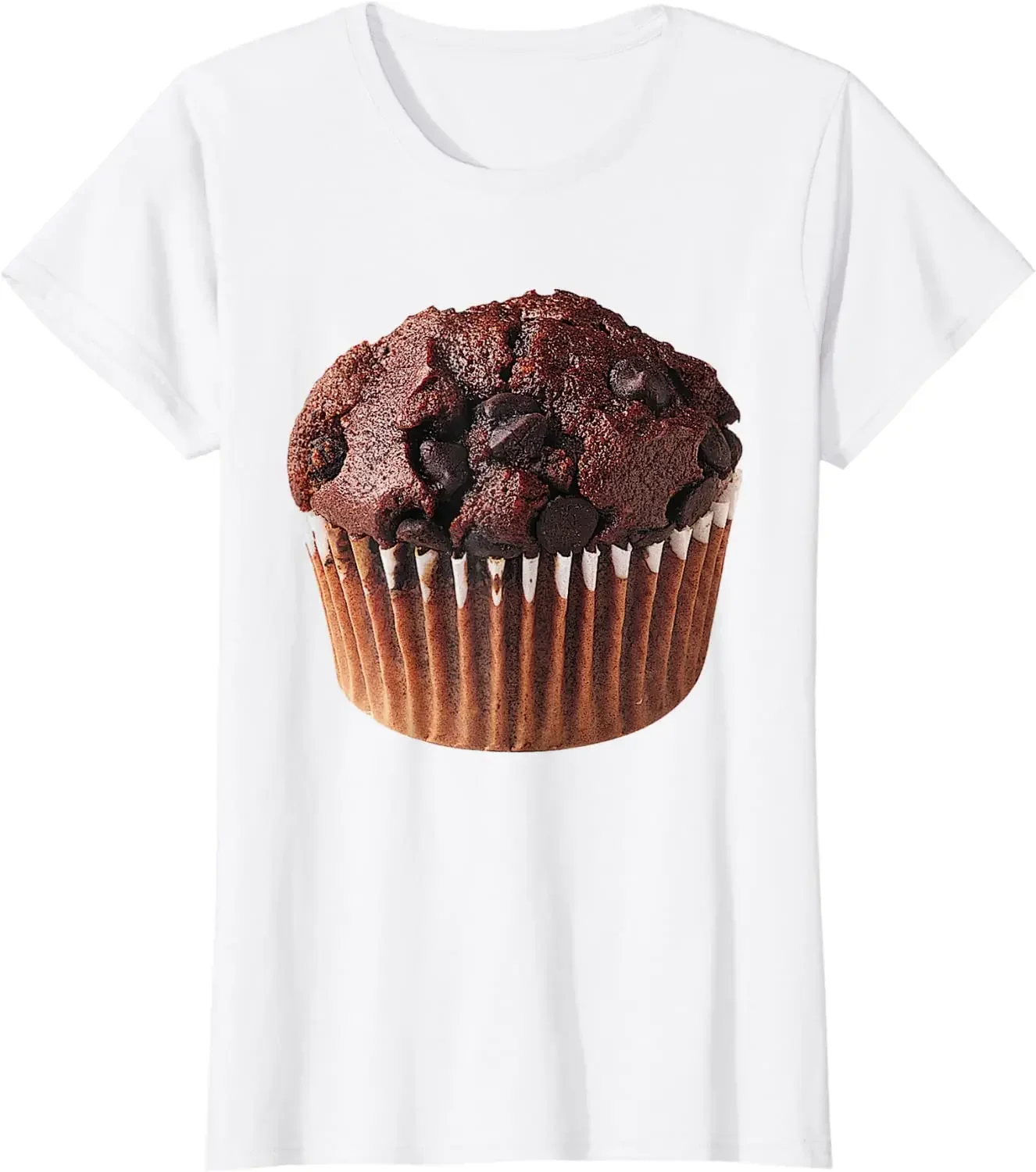 Chocolate Muffin Cake Lover Women T-Shirt Men Shirt Streetwear Casual Cotton Daily Four Seasons Tees Vintage T Shirt