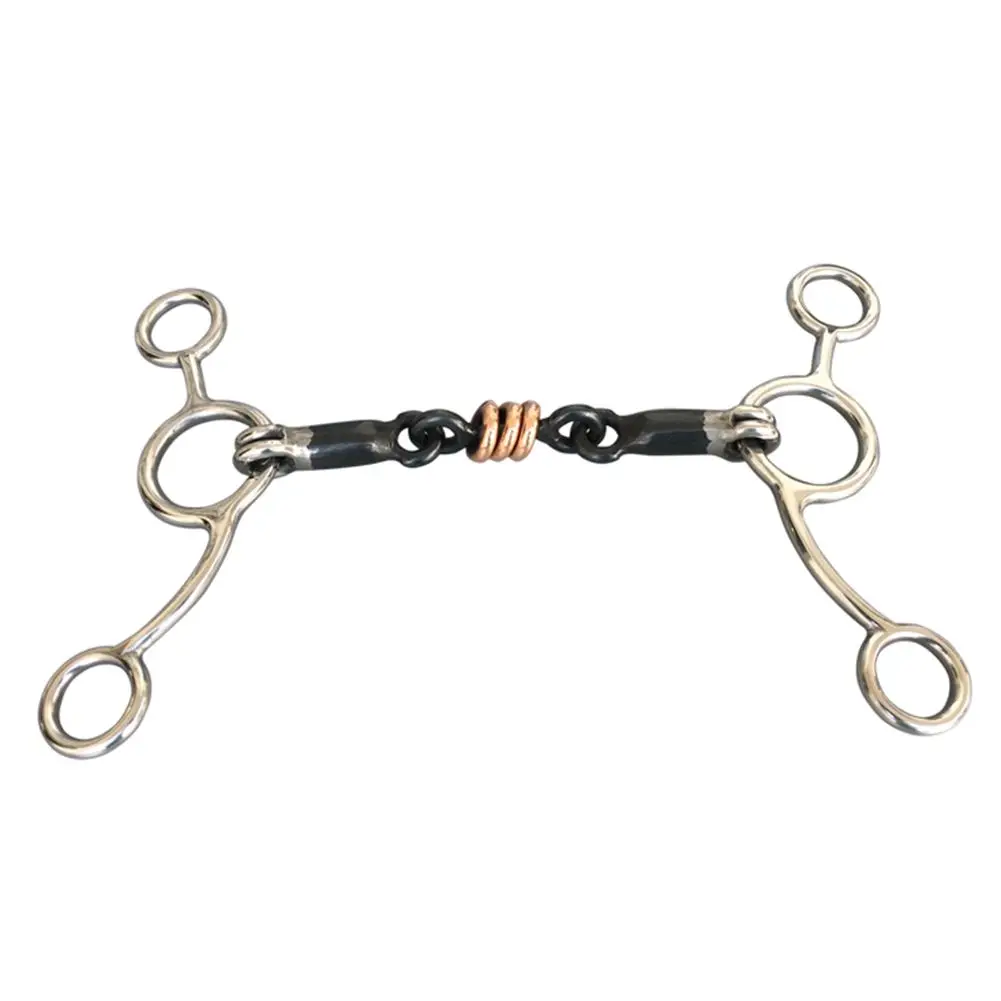 屋外用馬具-馬銜鞍-シルバー-スポーツ用-重量420g-銅製-乗馬用-長さ135cm-新品-機能的
