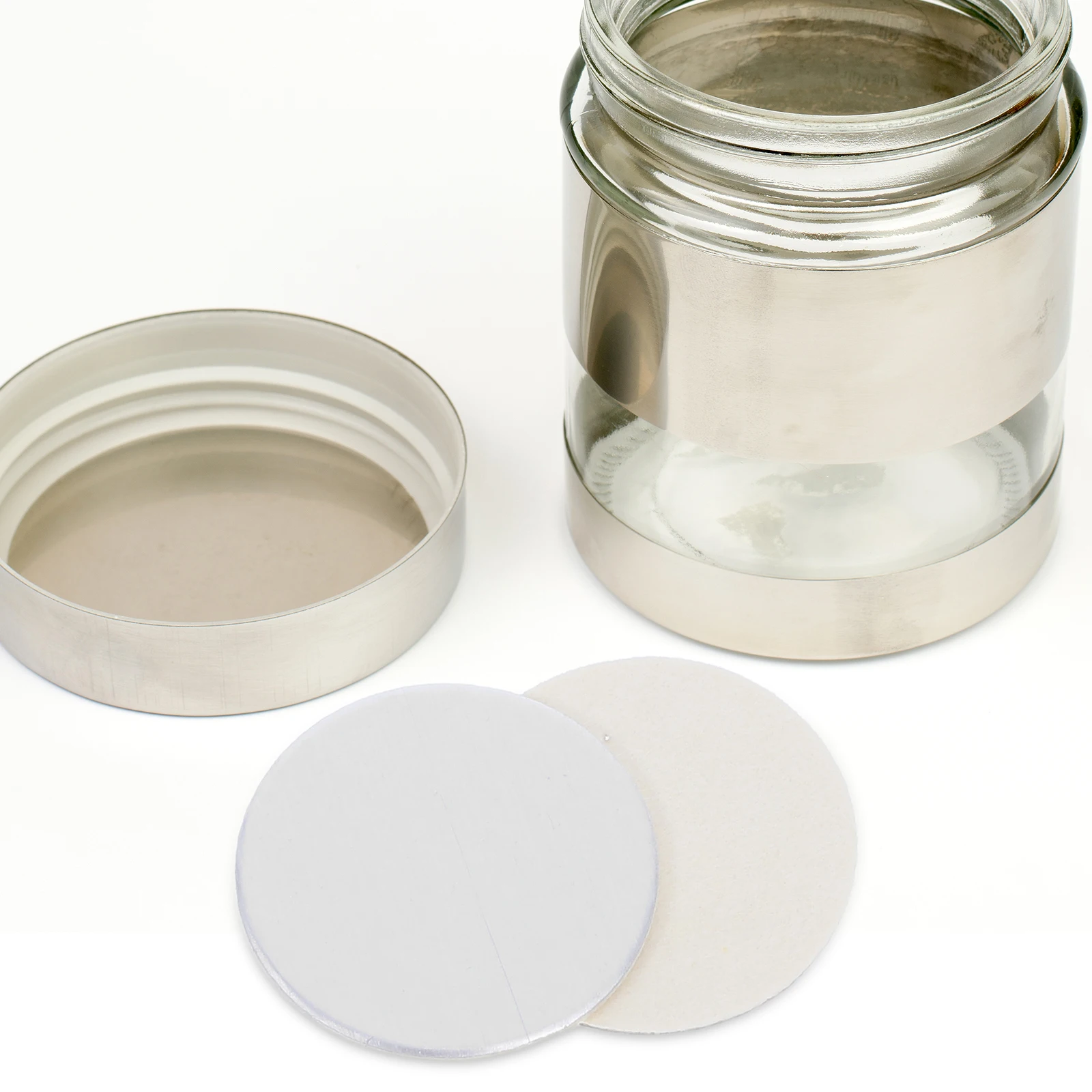 

200 Pcs Sealed Bottle Magnetic Gasket Resistant Tamper Sealing Liners Canning Vials Seals