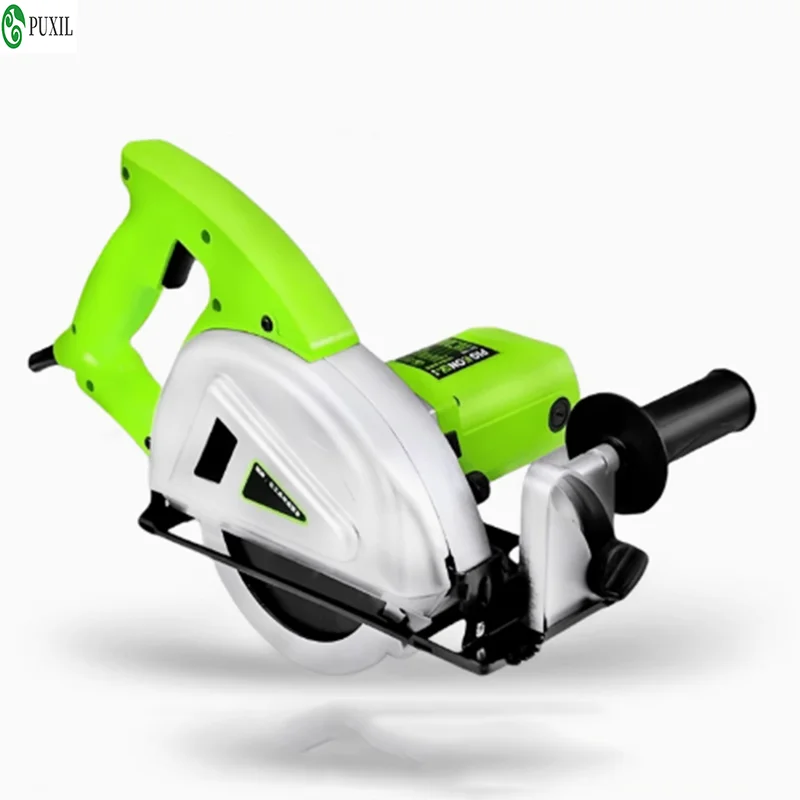 1800W Mini Circular Saw 62mm Cutting Depth Dust Collection Function Electric Woodworking Metal Plate Saw Electric Tool