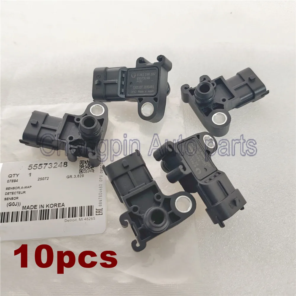 10X 55573248 55563375 Manifold Absolute Pressure MAP Sensor for Buick Lacrosse Regal Excelle GL8 for Chevrolet Cruze Malibu Sail