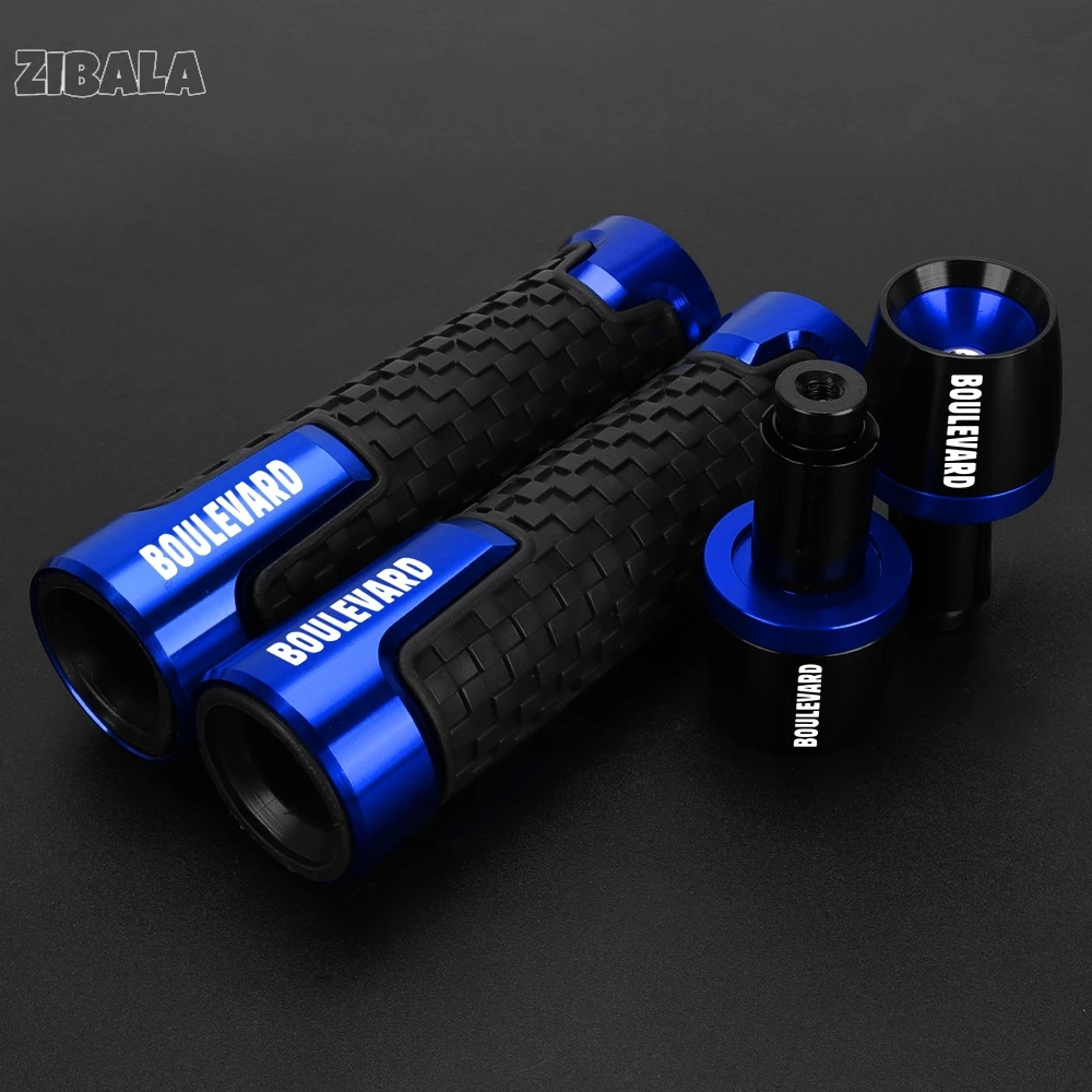 

For SUZUKI BOULEVARD C90 C50 S50 2005-2023 2022 Motorcycle Accessories Handlebar Grips Bar Ends Cap Counterweight Plug Slide