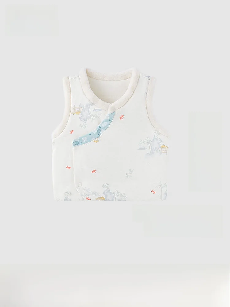 yeehoo-baby-home-clothes-spring-autumn-sleepwear-pants-newborn-infant-vest-trousers-cotton-blend-soft-round-neck-unisex